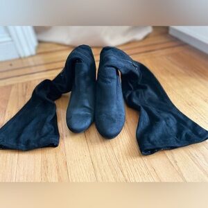 DV Black Over-the-Knee Boots